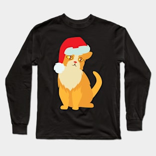 christmas cat 3 Long Sleeve T-Shirt